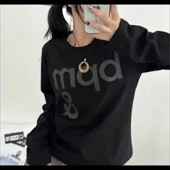 [BUNJANG] Basic Sleeve T-Shirt / 에이블리 슬리브티