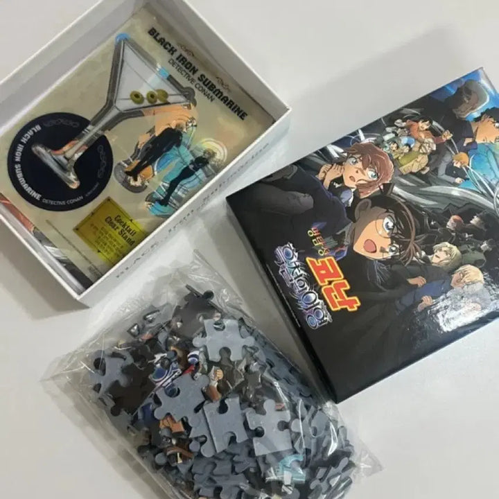 [BUNJANG] Detective Conan: The Black Iron Submarine Jigsaw Puzzle (Sealed) / 코난 극장판 흑철의 어영 퍼즐 미개봉