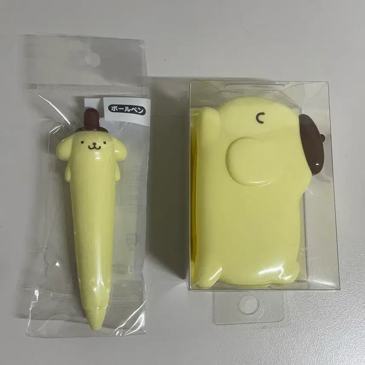 [BUNJANG] Pompompurin 30th Anniversary Ballpoint Pen &amp; Tape Cutter Bundle Set / 폼폼푸린 30주년 볼펜 테이프 커터기 일괄