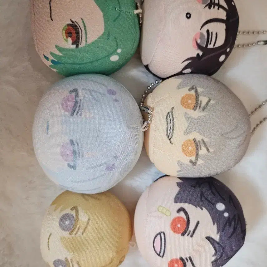 [BUNJANG] Character Manju 6-Piece Bundle Set / 캐릭터 만쥬 6개 일괄