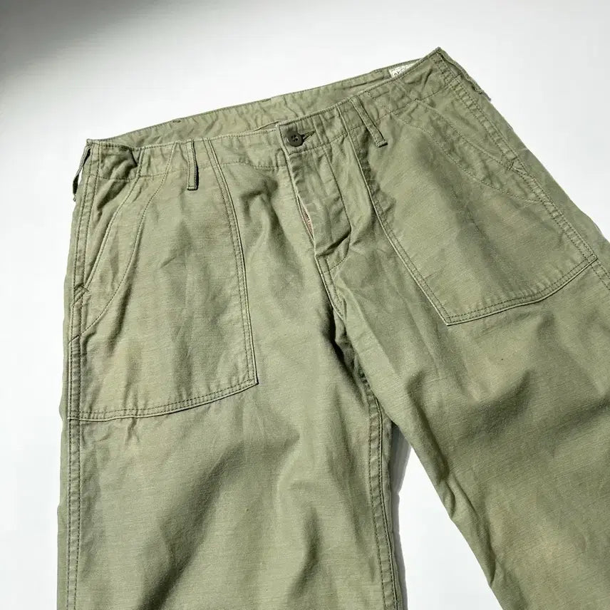[BUNJANG] Orslow 3 Cinch Back Fatigue Pants / [3] Orslow 오어슬로우 신치백 퍼티그 팬츠