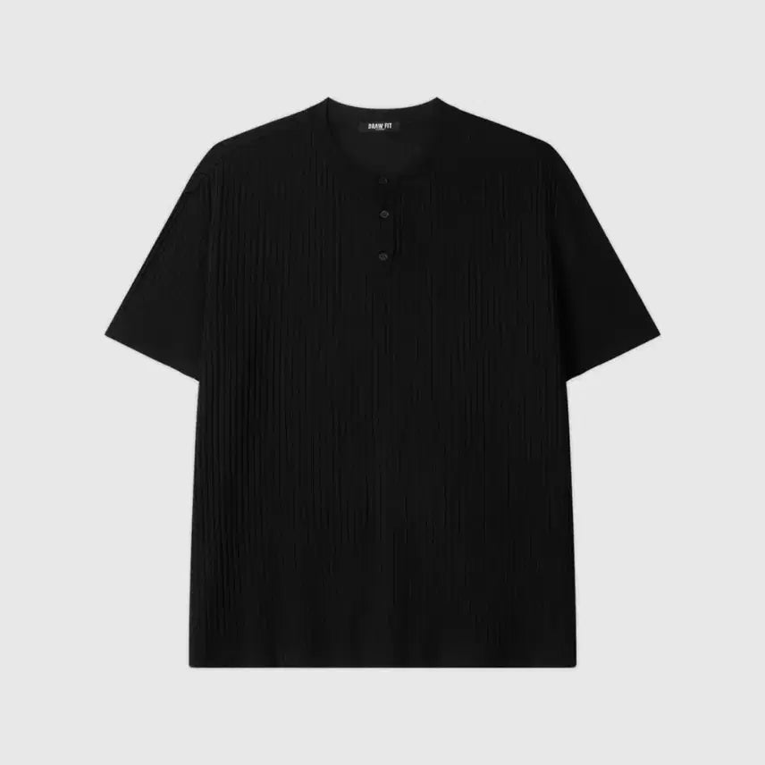 [BUNJANG] Drawfit Constant Ribbed Henley Neck T-shirt XL / 드로우핏 콘스탄트 리브드 헨리넥 티셔츠 xl 팝니다