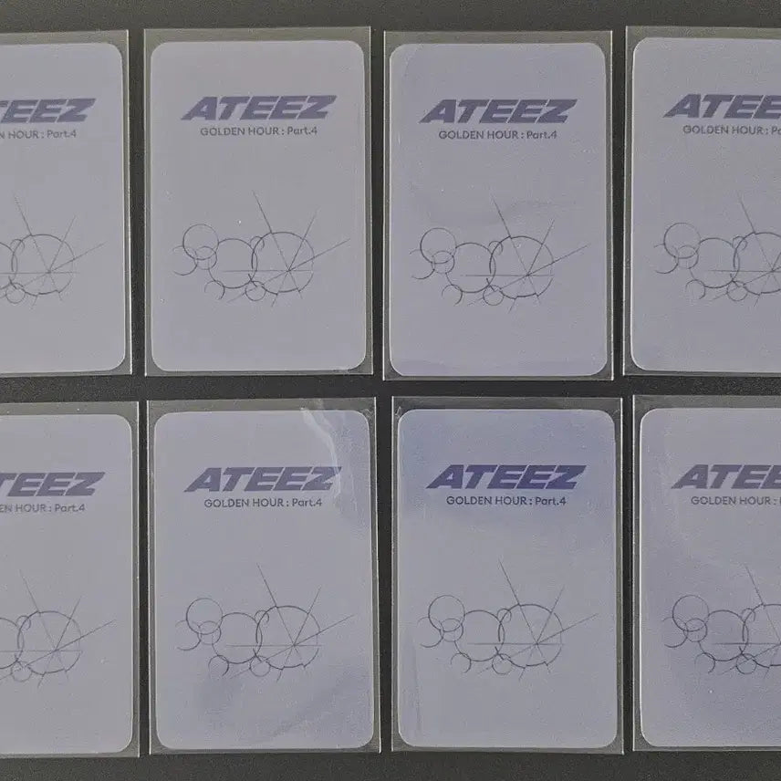 [BUNJANG] ATEEZ GOLDEN HOUR : Part.4 Musinsa Lucky Draw Photocard (Defective TINT Ver.) / 에이티즈 골든아워4 무신사 럭드 불량티즈 네일MD 서비스