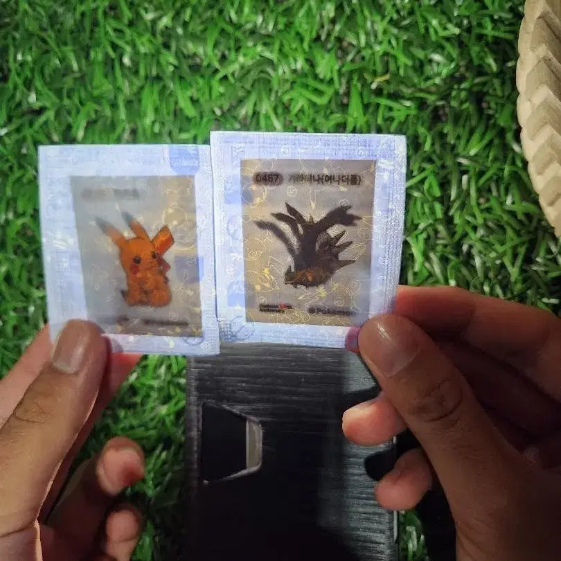 [BUNJANG] 30th Anniversary Pikachu, Giratina Seal (Unsealed) / 30주년 피카츄,기라티나 /미개봉