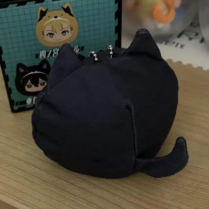 [BUNJANG] Kaiju No. 8 Hoshina Anizukin Manju Cat Plush Keychain / 괴수8호 호시나 아니즈킨 만쥬 네코 고양이 인형 키링