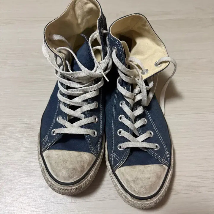[BUNJANG] Converse Chuck Taylor All-Star High Top Blue Sneakers (Size 270) / 컨버스 하이 블루컬러 사이즈 270