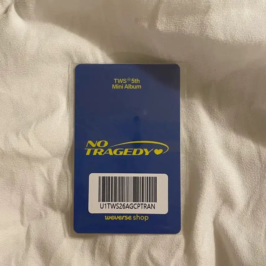 [BUNJANG] TWS Jihoon Mini 5th Album Compact Weverse POB Photocard / 투어스 지훈 미니 5집 컴팩트 위버스 미공포