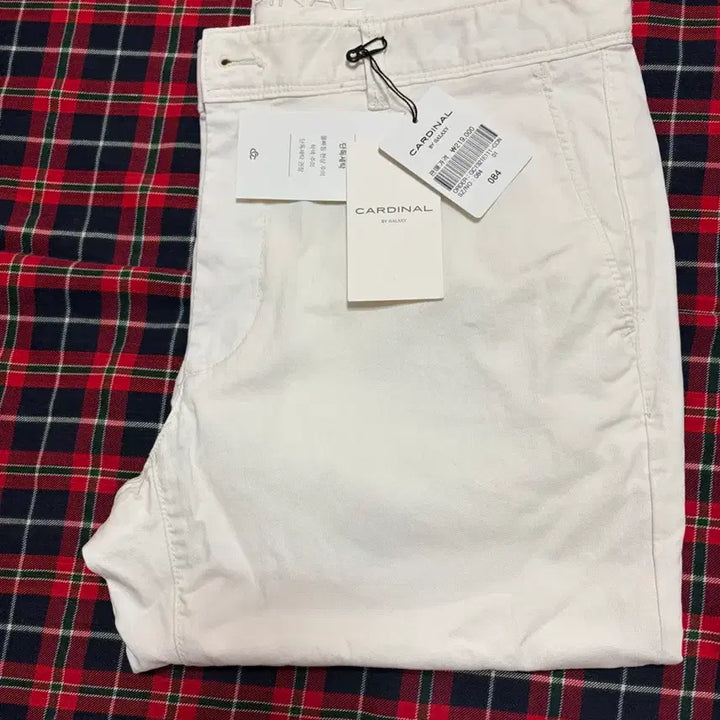 [BUNJANG] Galaxy Lifestyle White Chino Pants Size 84 / 갤럭시라이프스타일 화이트 치노 84