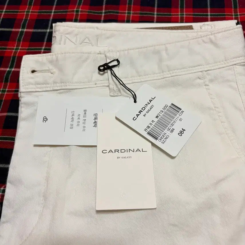 [BUNJANG] Galaxy Lifestyle White Chino Pants Size 84 / 갤럭시라이프스타일 화이트 치노 84