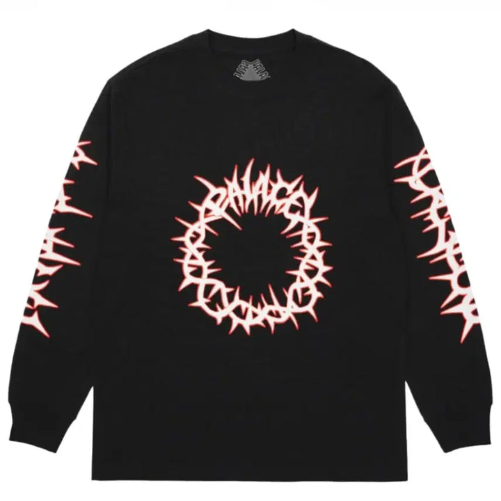 [BUNJANG] Palace Spike Longsleeve Black 24SS / L) 팔라스 스파이크 롱슬리브 블랙 - 24SS