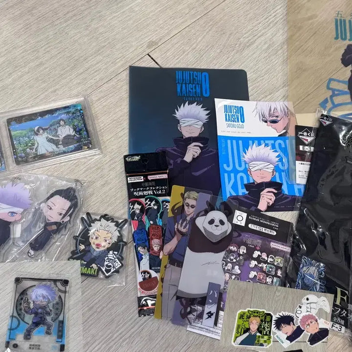 [BUNJANG] Jujutsu Kaisen Merchandise Bundle (Poster/Acrylic/Towel/Sticker) / 주술회전 굿즈 일괄 팝니다 (포스터/아크릴/타올/스티커 등)