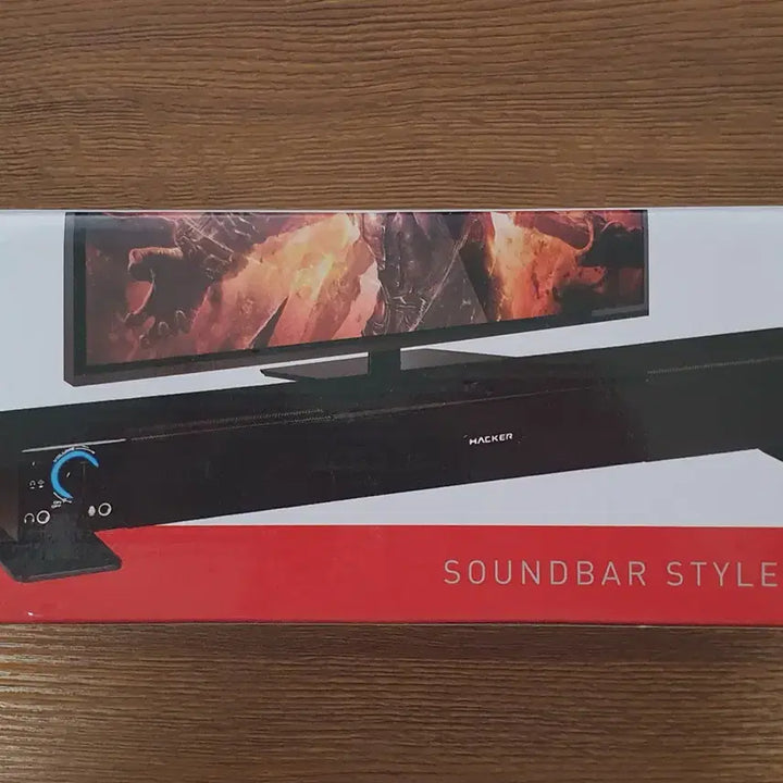 [BUNJANG] Abko Hacker S1000 Soundbar PC Speakers (Unused) / [미사용] 앱코 해커 S1000 사운드바 PC 스피커