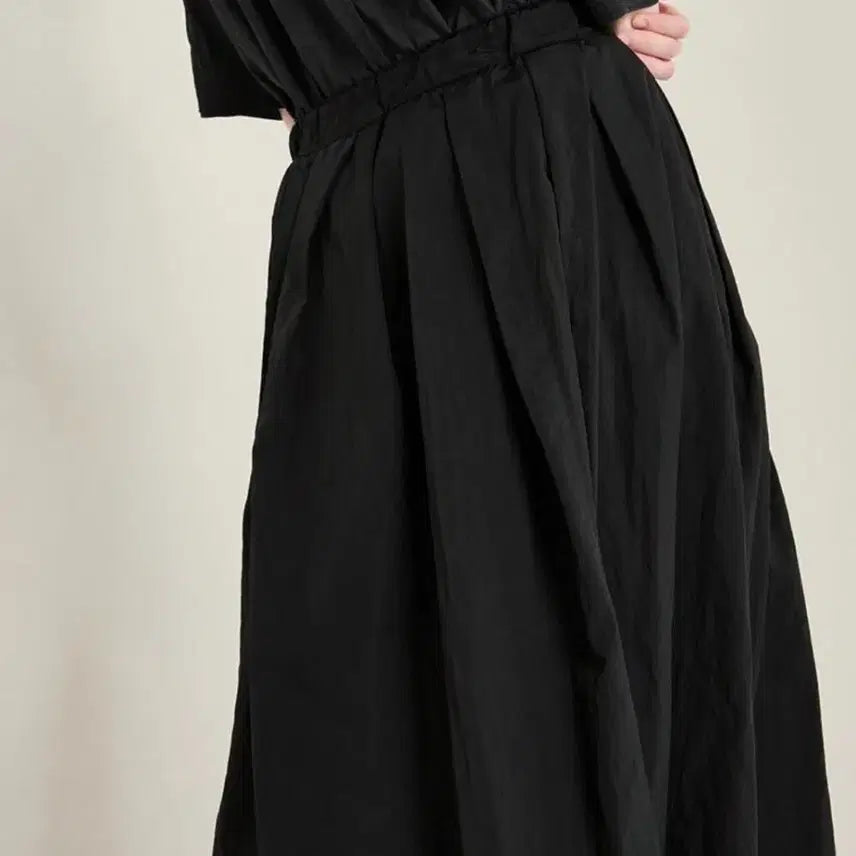 [BUNJANG] SJSJ Unbalanced Hem Banding Skirt Size 55 / SJSJ스커트 55