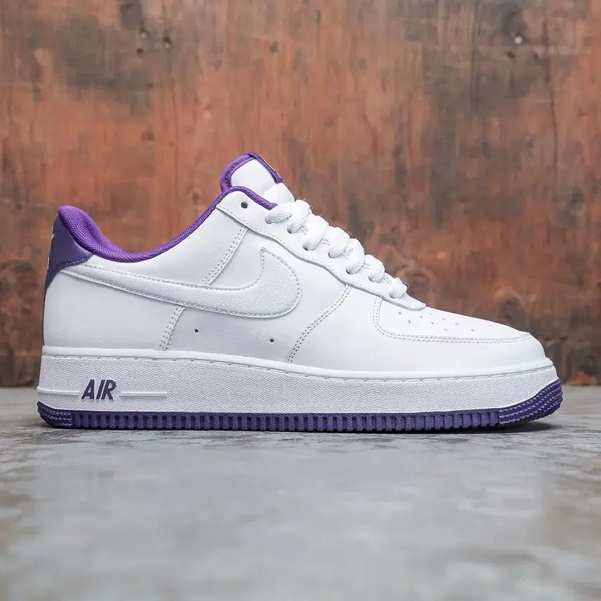 [BUNJANG] Nike Air Force 1 Low White/Purple US 10.5 / 나이키 에어포스1 로우 화이트/퍼플 285