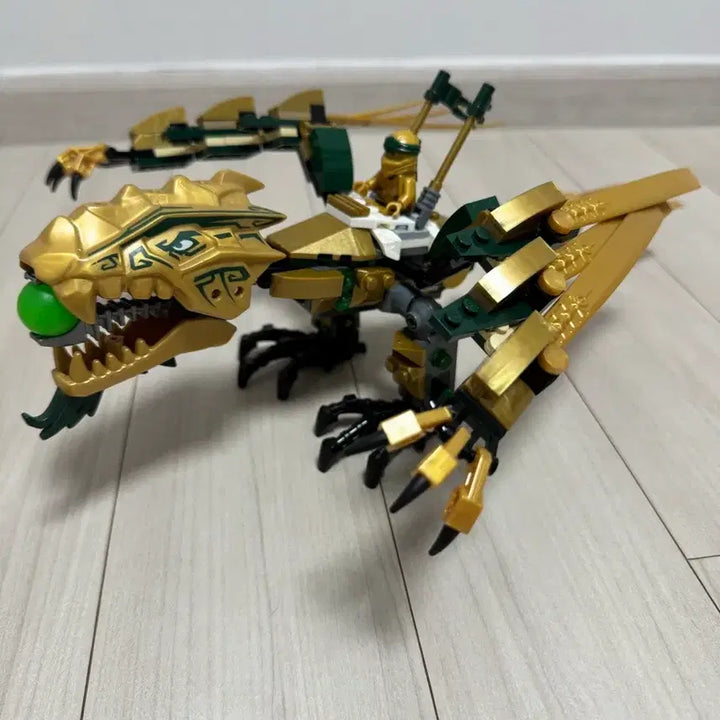 [BUNJANG] LEGO Ninjago Samurai Robot &amp; Gold Dragon Bundle Set / 닌자고 사무라이로봇,골드드래곤 일괄