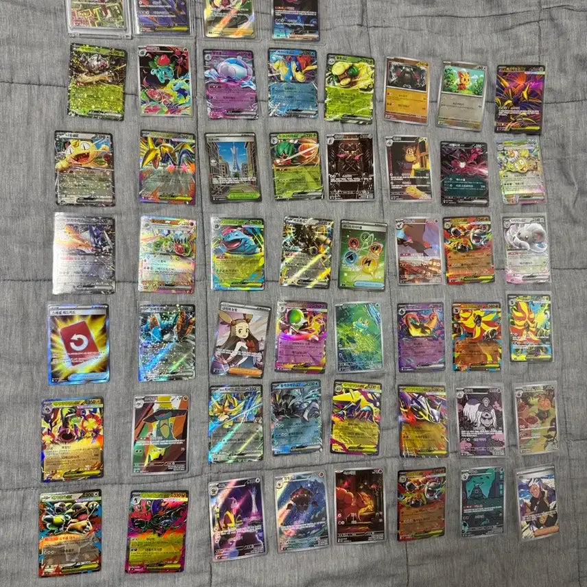 [BUNJANG] Pokemon Card Rare Card Bundle (80 Cards) / 포켓몬카드 RR,AR,SR,SAR,ACE 등 80가지 레어카드 일괄