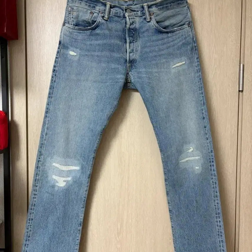 [BUNJANG] RRL Low Straight Selvedge Springdale Jeans 33x32 / RRL 더블알엘 로우 스트레이트 셀비지 스프링데일 33x32