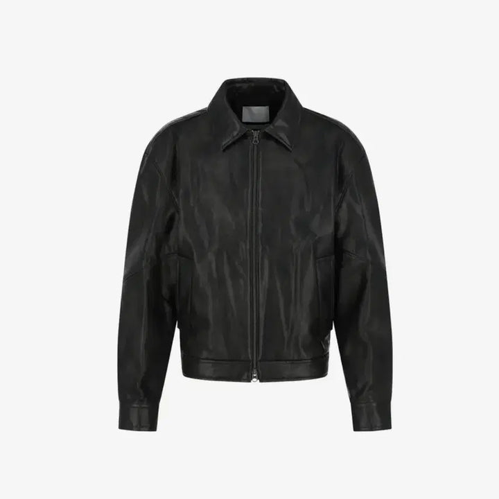 [BUNJANG] Amomento 25FW Leather Blouson Jacket / 아모멘토 가죽 블루종 자켓 25fw