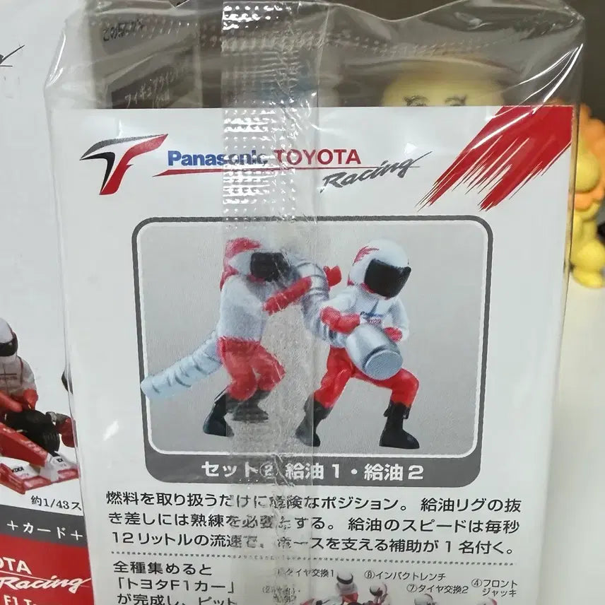 [BUNJANG] Panasonic Toyota F1 Racing Team Figures Bundle Set / 파나소닉 도요타 F1 레이싱팀 피규어 일괄