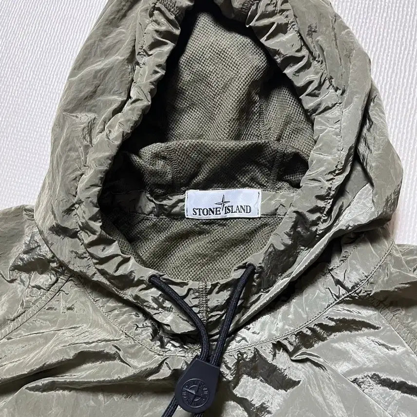 [BUNJANG] Stone Island Nylon Metal Anorak XL Khaki / 스톤아일랜드 나일론메탈 카키 아노락XL