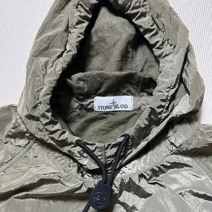 [BUNJANG] Stone Island Nylon Metal Anorak XL Khaki / 스톤아일랜드 나일론메탈 카키 아노락XL