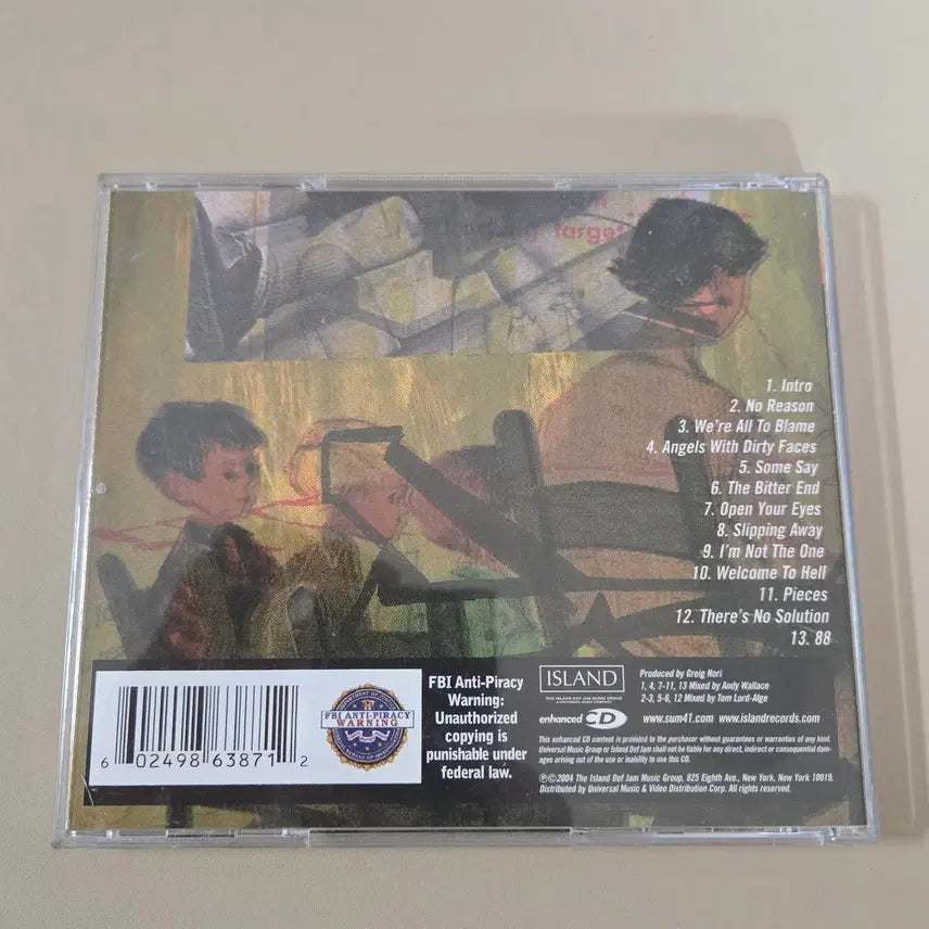 [BUNJANG] SUM41 Chuck Used CD / SUM41 - CHUCK (중고 CD)