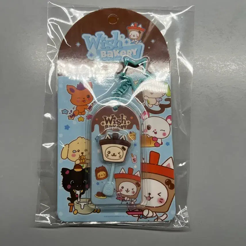 [BUNJANG] NCT WISH Bakery Chocolate Keychain Bubble Cat Yushi / 엔시티위시 베이커리 초콜릿 키링 버블냥 유우시
