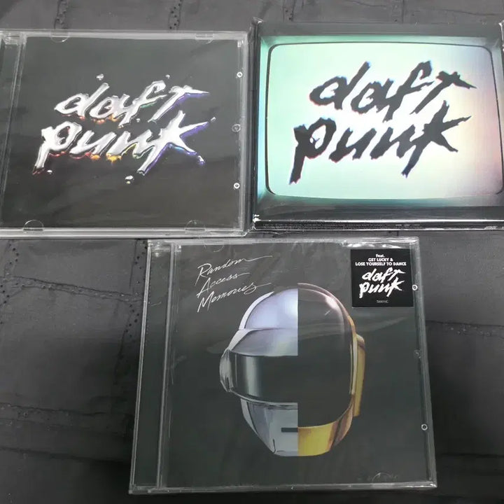[BUNJANG] Daft Punk 2nd, 3rd, 4th Album Bundle / 다프트펑크(Daft punk) 앨범 2집+3집+4집