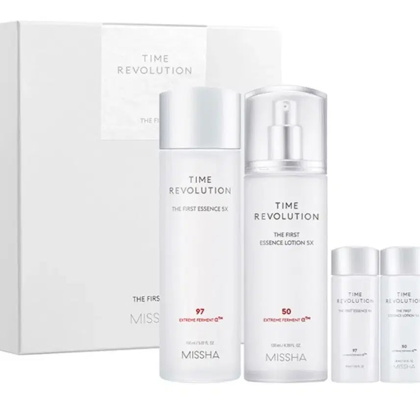 [BUNJANG] Missha Time Revolution The First Skincare 2-Piece Set / 미샤 타임 레볼루션 더 퍼스트 기초화장품 2종 세트