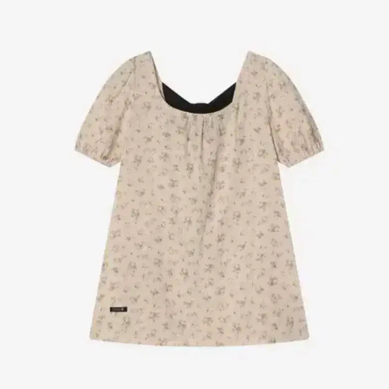 [BUNJANG] Colocynth Black Tie Vintage Flower Blouse / 콜로신스 블라우스 Black Tie Blouse Vintage Flowe