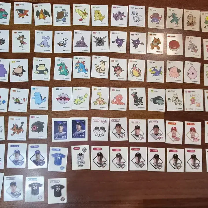 [BUNJANG] Pokemon Sticker Collection / 포켓몬 띠부실