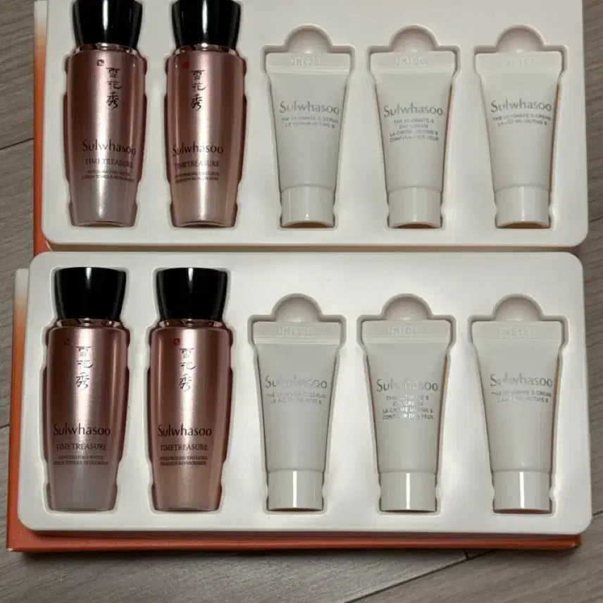 [BUNJANG] Sulwhasoo Jinseol Kit Bundle (2 Kits, Pouch, Mirror) / 설화수 진설키트 2개,거울,파우치 일괄 판매합니다