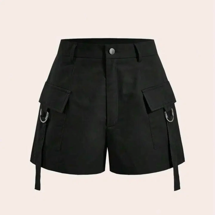 [BUNJANG] Black Cargo Shorts / 블랙 카고 반바지 새상품