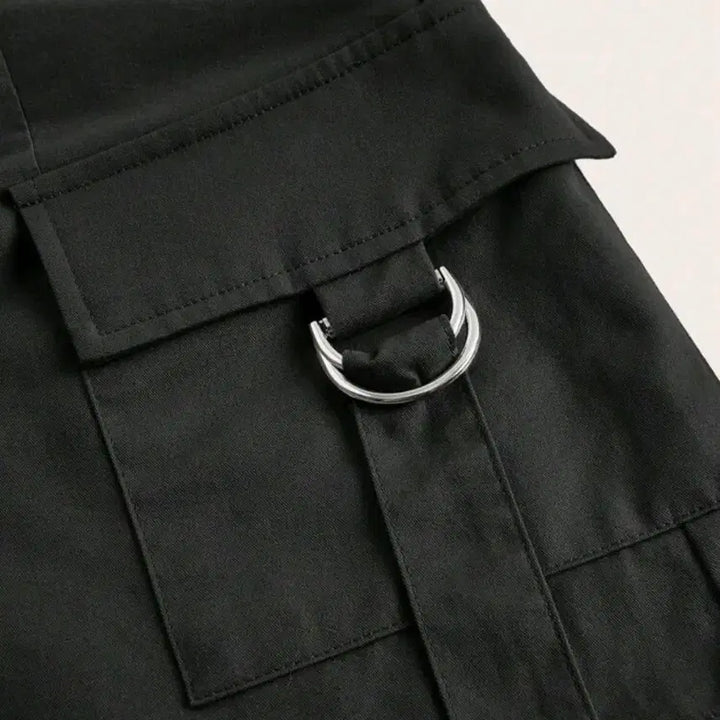 [BUNJANG] Black Cargo Shorts / 블랙 카고 반바지 새상품