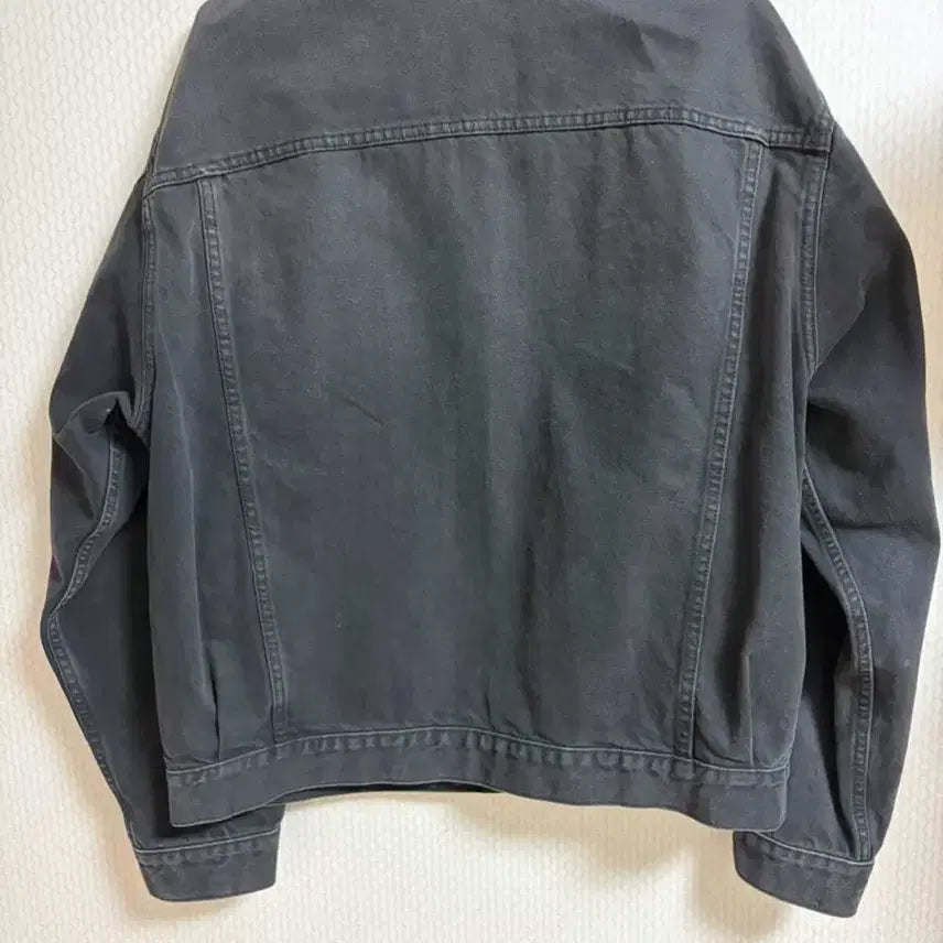 [BUNJANG] Black Denim Jacket L Size / 상태 최상 / 흑청 자켓 / 데일리 / 깔끔