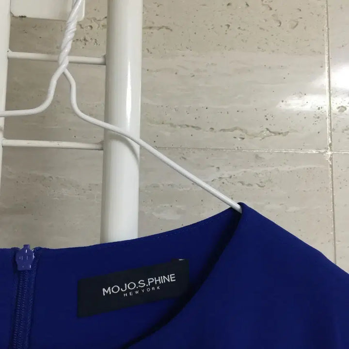 [BUNJANG] MOJO.S.FINE Cobalt Blue Suit Long Dress (Size 55) / 모조에스핀 정장 롱 원피스 55