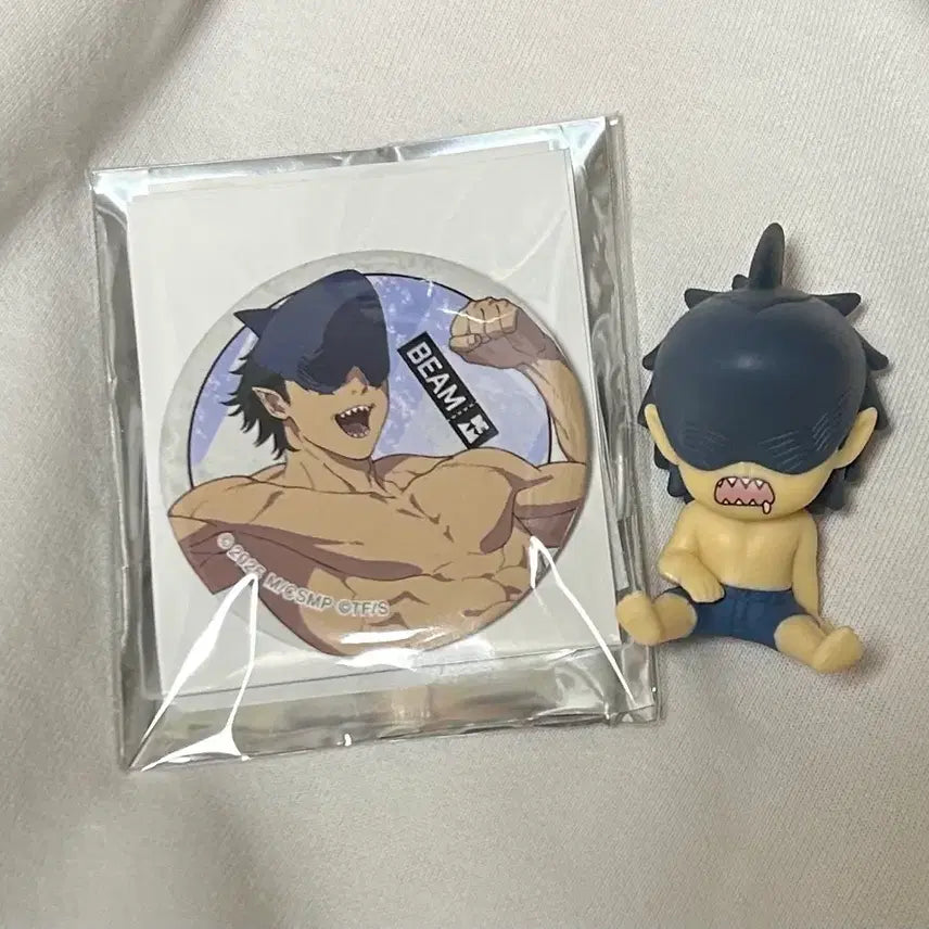 [BUNJANG] Chainsaw Man Beam Can Badge Bundle Set / 체인소맨 빔 캔뱃지 가챠 일괄