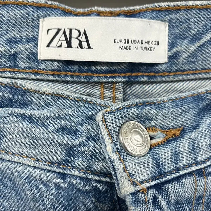 [BUNJANG] Zara Regular Fit Light Wash Denim Jeans / 자라 / 레귤러핏 연청 데님 / 27-28