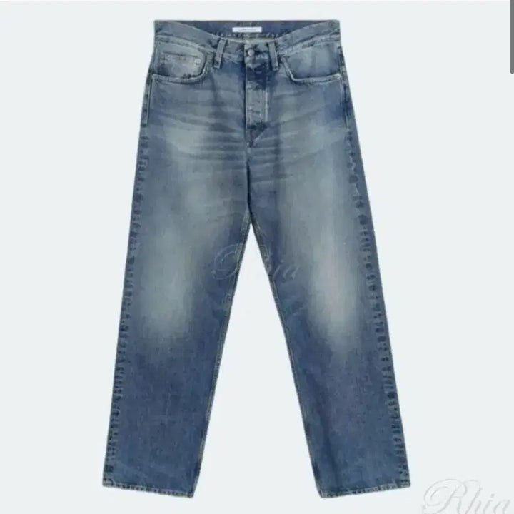 [BUNJANG] Sunflower Loose Denim Pants Mid Blue 33/32 / 선플라워 루즈 데님팬츠 미드 블루 33/32