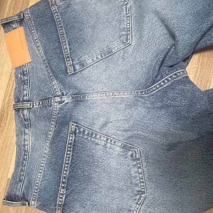 [BUNJANG] Sunflower Loose Denim Pants Mid Blue 33/32 / 선플라워 루즈 데님팬츠 미드 블루 33/32
