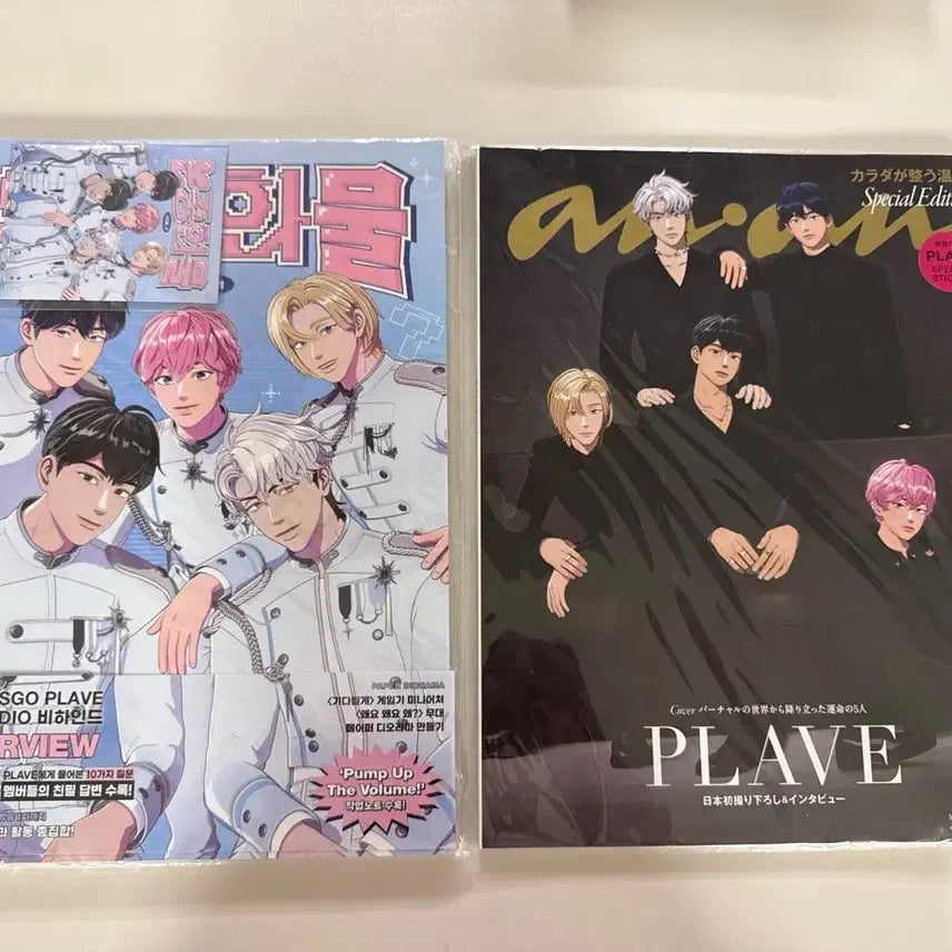 [SOLD OUT] 플레이브 논중화물 앙앙 잡지 일괄(포카포함)