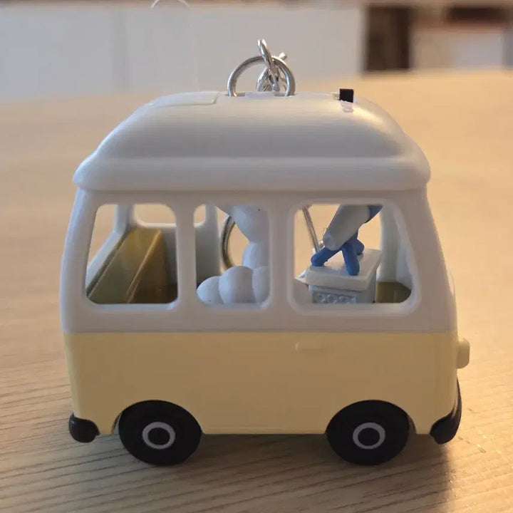 [BUNJANG] Lottea Pokemon Alolan Vulpix Camping Car Figure / 롯데리아 포켓몬 알로라 식스테일 캠핑카 피규어