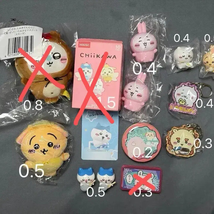 [BUNJANG] Chiikawa Hachiware Usagi Shisa Gacha / 치이카와 하치와레 우사기 시사 가챠 판매