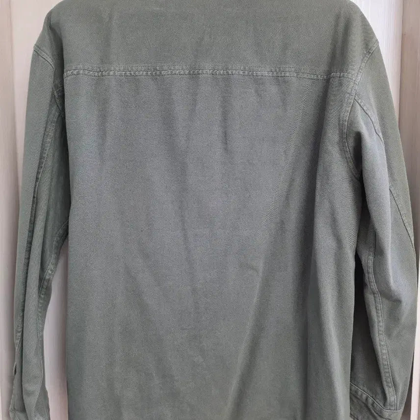 [BUNJANG] 8SECONDS Khaki Cotton Shirt M / 에잇세컨즈 카키색 셔츠 남방 M