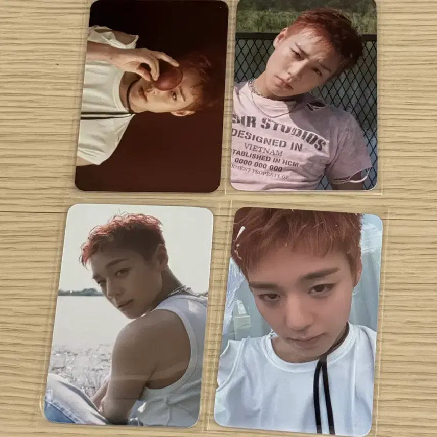 [BUNJANG] Park Jihoon PLVE Album Bundle Set 4 Photocards / 박지훈 plve 앨범 포카 4종 일괄 판매