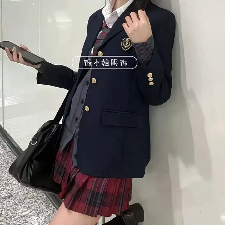 [BUNJANG] Japanese School Uniform Graduation Photo Rental Set / 일본 교복 졸업사진 대여 실착 1번으로 상태 매우 좋습니다!
