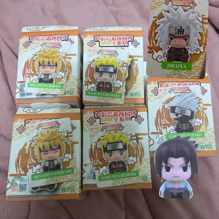 [BUNJANG] Naruto Sitting Series Figures Bundle Set / (미개봉)EAKI 나루토 앉아있는 시리즈 피규어 5종 할인있음