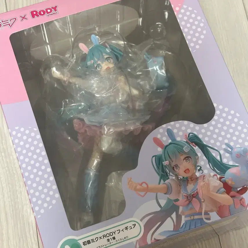 [BUNJANG] Hatsune Miku x Rody Figure A Prize / 미개봉) 하츠네미쿠 x RODY 피규어 A상 미쿠 로디