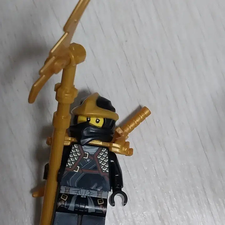 [BUNJANG] LEGO Ninjago Cole ZX Figure with Two Faces and Weapons / 레고 닌자고 콜ZX 피규어 투페이스 무기포함