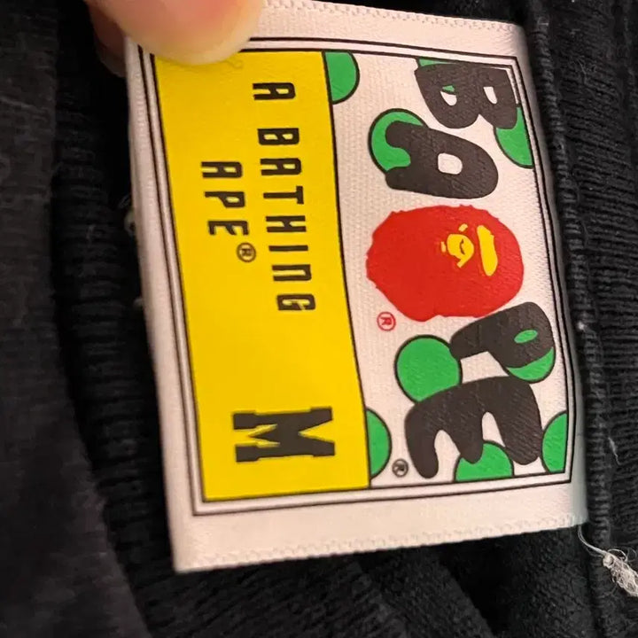 [BUNJANG] BAPE Ninja Black T-Shirt (M) / 베이프 닌자 블랙 M 반팔 티셔츠